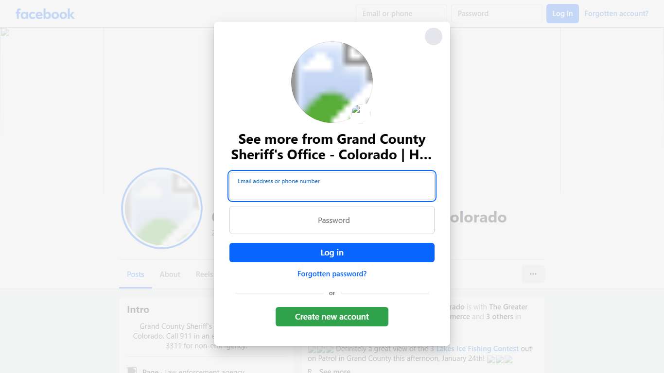 Grand County Sheriff's Office - Colorado Hot Sulphur Springs CO Facebook